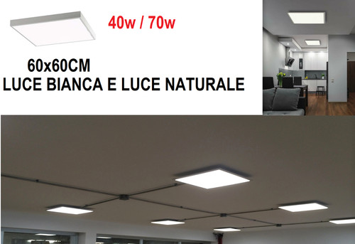 Lampada pannello led - led, 48w