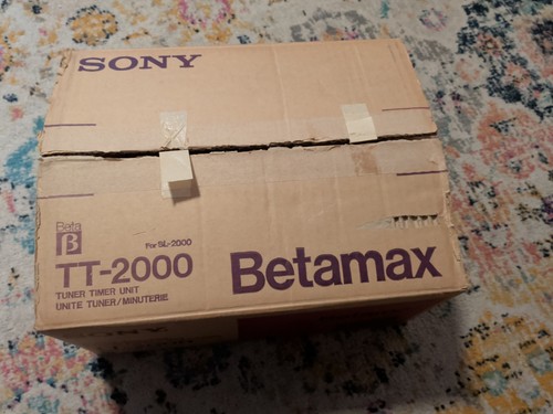 Vintage sony 2000 - sony, tt-2000