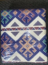 Coperta bordo raso colorata