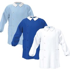 Grembiule Scuola Asilo e Elementare Bambino Senza Ricamo con Bottoni Siggi