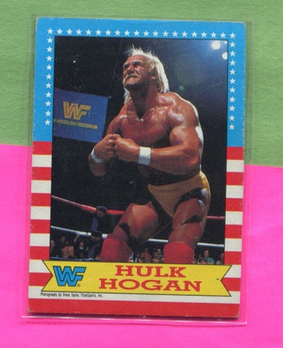 Hulk hogan 1987 - hogan, topps