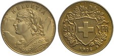 SVIZZERA - MARENGO 20 FRANCHI