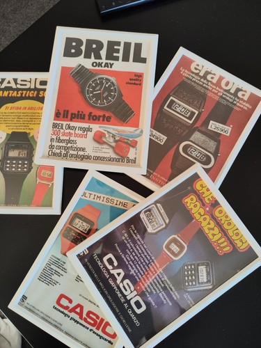 Pubblicità orologi vintage - , di
