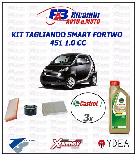 Kit tagliando smart fortwo - tagliando,
