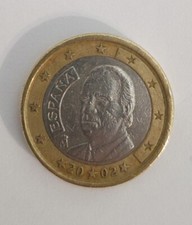 Moneta rara euro spagna - rara, 1