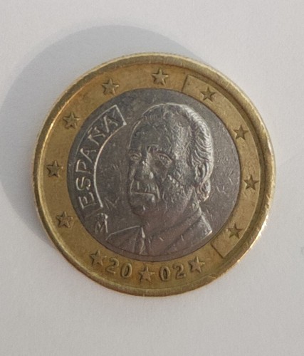 Moneta rara euro spagna - rara, 1