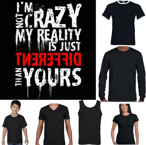Zombie shirt not crazy - t-shirt,