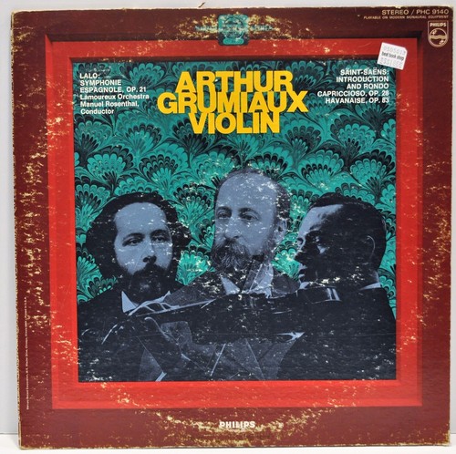 Arthur grumiaux violin lalo - violin, "lalo