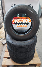 4 Pneumatici seminuovi 185/70R14 Lassa 88H dot 0424