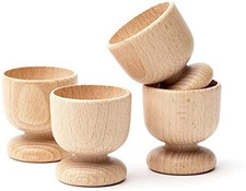 4 X PORTAUOVA DI LEGNO – SET