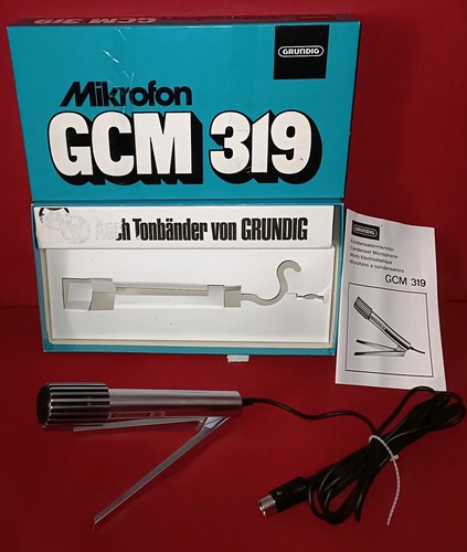 Microfono vintage grundig gcm - grundig,