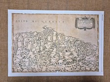 Carta geografica o mappa Marca