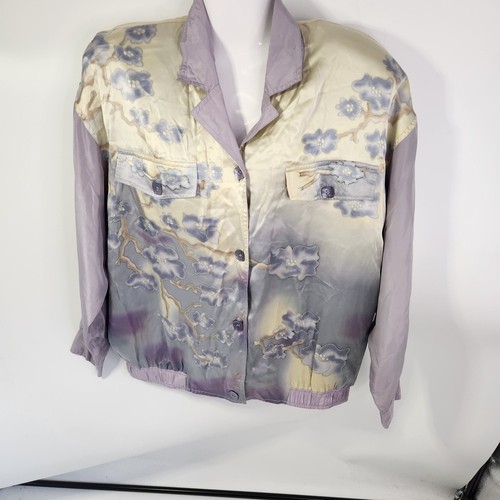 Bomber donna elegante floreale