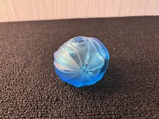 Mini vase bleu cristal - en,