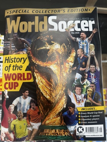 World soccer magazine may 2026 - soccer,