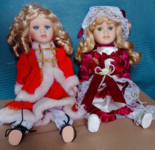 Lotto bambole vintage - lotto, natale