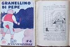 GRANELLINO DI PEPE Ed. Omnia 1935 Collana Le Più Belle Fiabe N.4 - ill. di Zam* 