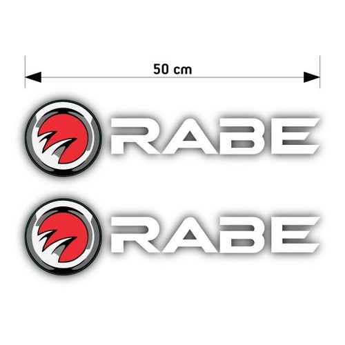 Rabe aratro pflug decal - rabe,