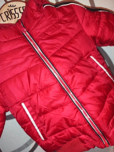 Giubbotto imbottito rosso con