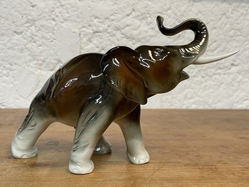 Porzellan elefant royal dux - porzellan,