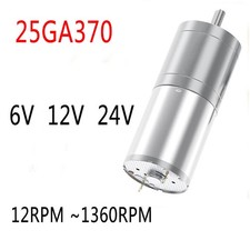 1 Pz Motoriduttore DC 6V 12V