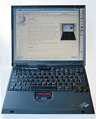 Vintage ibm thinkpad t20 - vintage, 256