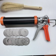 Strumento Estrusore Argilla Pistola Portatile Argilla con 14 Piastre per Scultura e Artigianato LEGGI