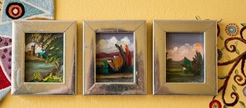 Trittico mini quadretti - di,
