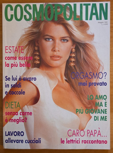 Claudia schiffer cosmopolitan - claudia,
