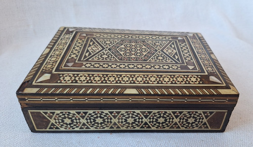 Scatola vintage legno - scatola, micro