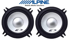 ALPINE COPPIA CASSE WOOFER 13cm ALTOPARLANTI WATT MAX 250 AUTO CAMION CASA truck