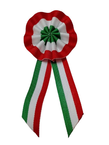 Coccarda italia tricolore - coccarda,