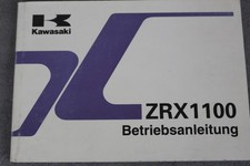 Kawasaki zrx 1100 manuale uso - zrx,