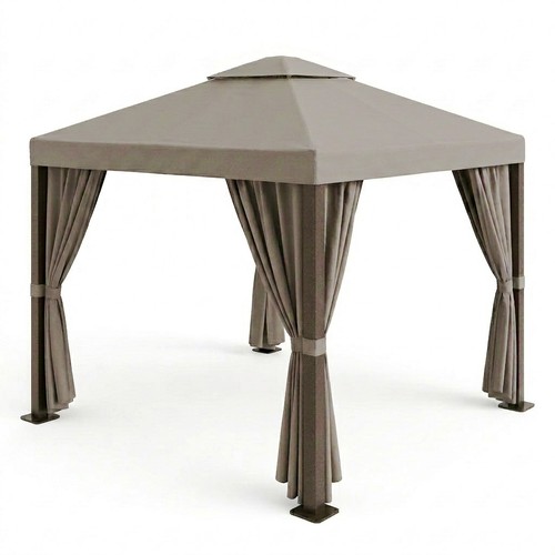 Gazebo alluminio 3x4 con - gazebo, in