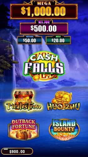 Cash falls gioco board - cash,