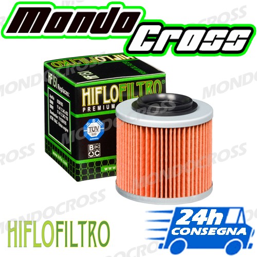 Filtro olio hiflo aprilia - olio,