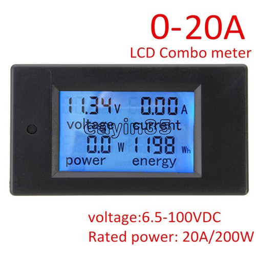 20a 100v lcd - digitale, volt