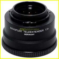 Moltiplicatore di focale 1,5x Novoflex Teleextender innesto baionetta Novoflex