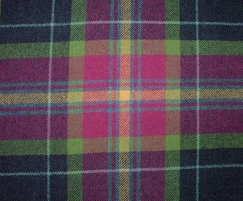 Tessuto lana shetland fucsia - tessuto,