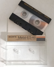 SONY METAL-ES 46 1985 METAL TIPI IV  musicassette vergini cassette tape vintage