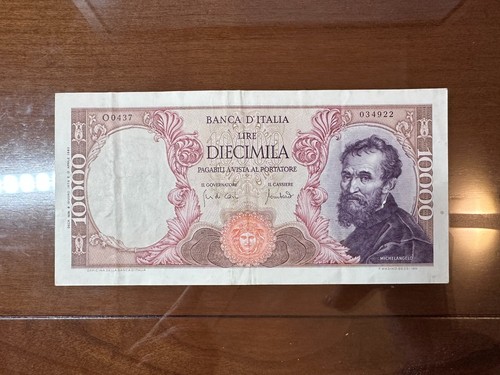 Banconota lire 10000 - banconota,