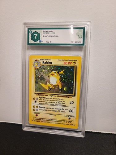 Pokemon raichu holo set - holo,