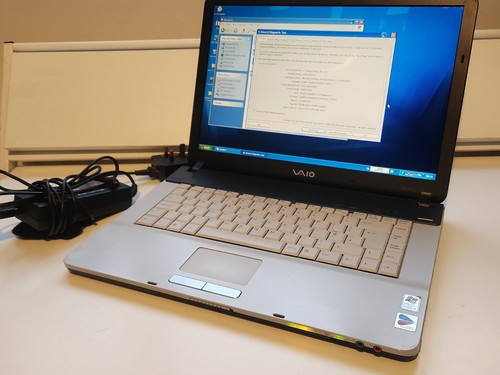 Retro win sony vaio - xp,