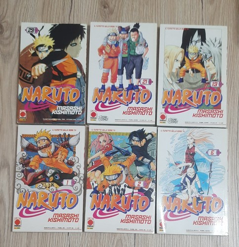 Naruto vol 19 21 serie - vol.1-2-6-19-21,