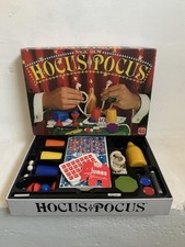 Gioco In Scatola Società Hocus Pocus 40 Tricks Jumbo anni ‘80 Magia Trucchi