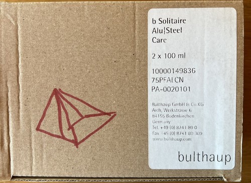 Bulthaup solitario alu - alu, steel