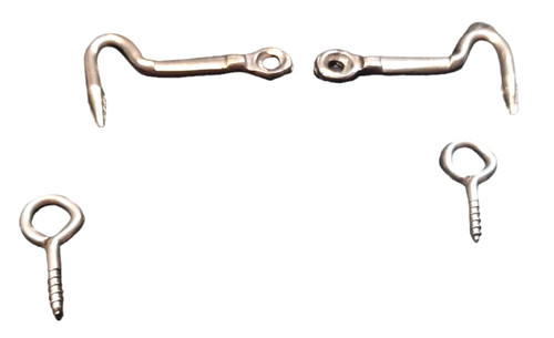 Gancio piatto per stipo - piatto, con