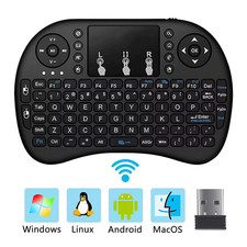 Mini Tastiera Wireless I8 2.4G Air Mouse Touchpad Wireless Android TV Box PC