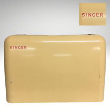 VECCHIA VALIGETTA PER MACCHINA DA CUCIRE SINGER VINTAGE RARA CUSTODIA COLLEZIONE