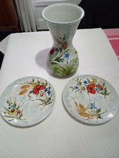Phoenix Albisola vase + 2